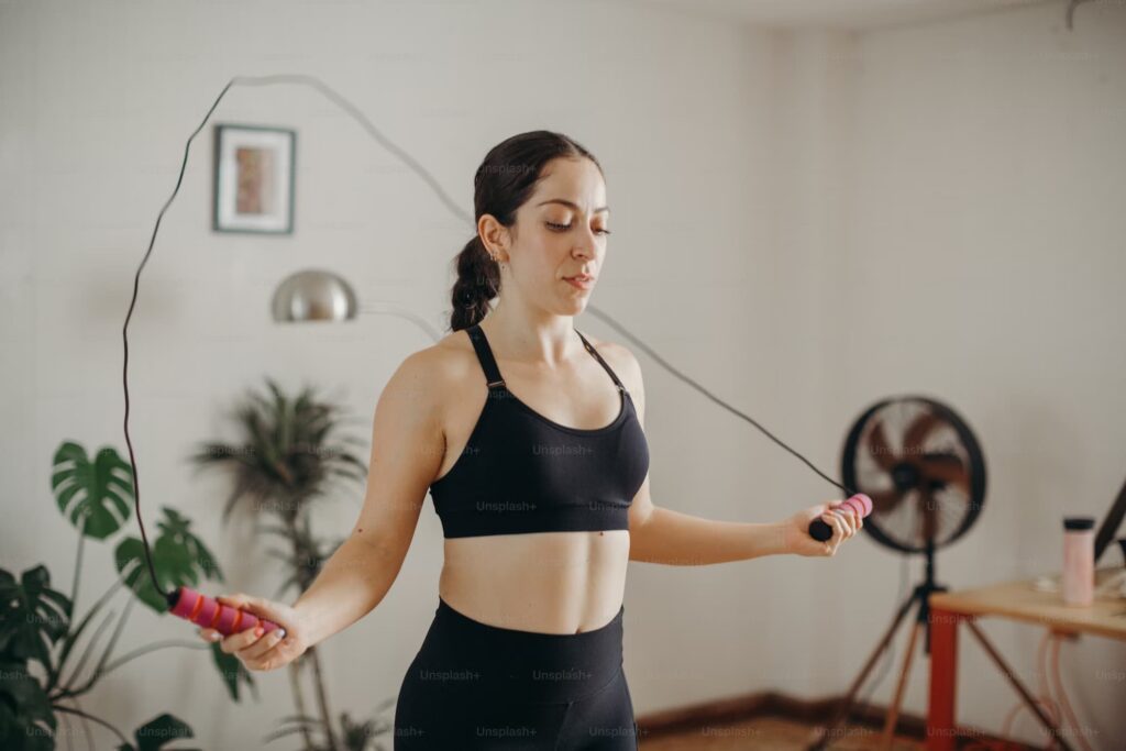 HIIT corde à sauter : entraînement