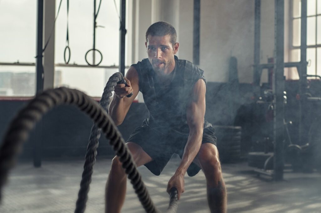 Programme hiit homme : corde