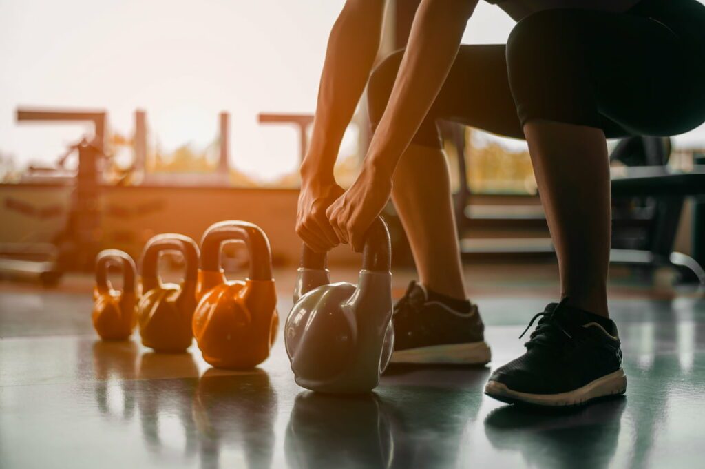 Circuit training : kettlebells