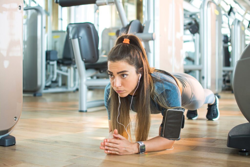 À quoi sert le gainage : gainage planche