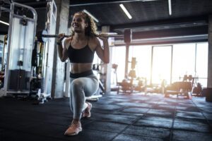 Meilleur exercice fessier : fentes
